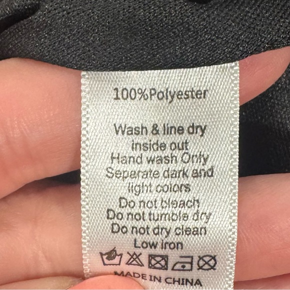 Joyfolie Black Bishop Sleeve Dress - Picture 8 of 8